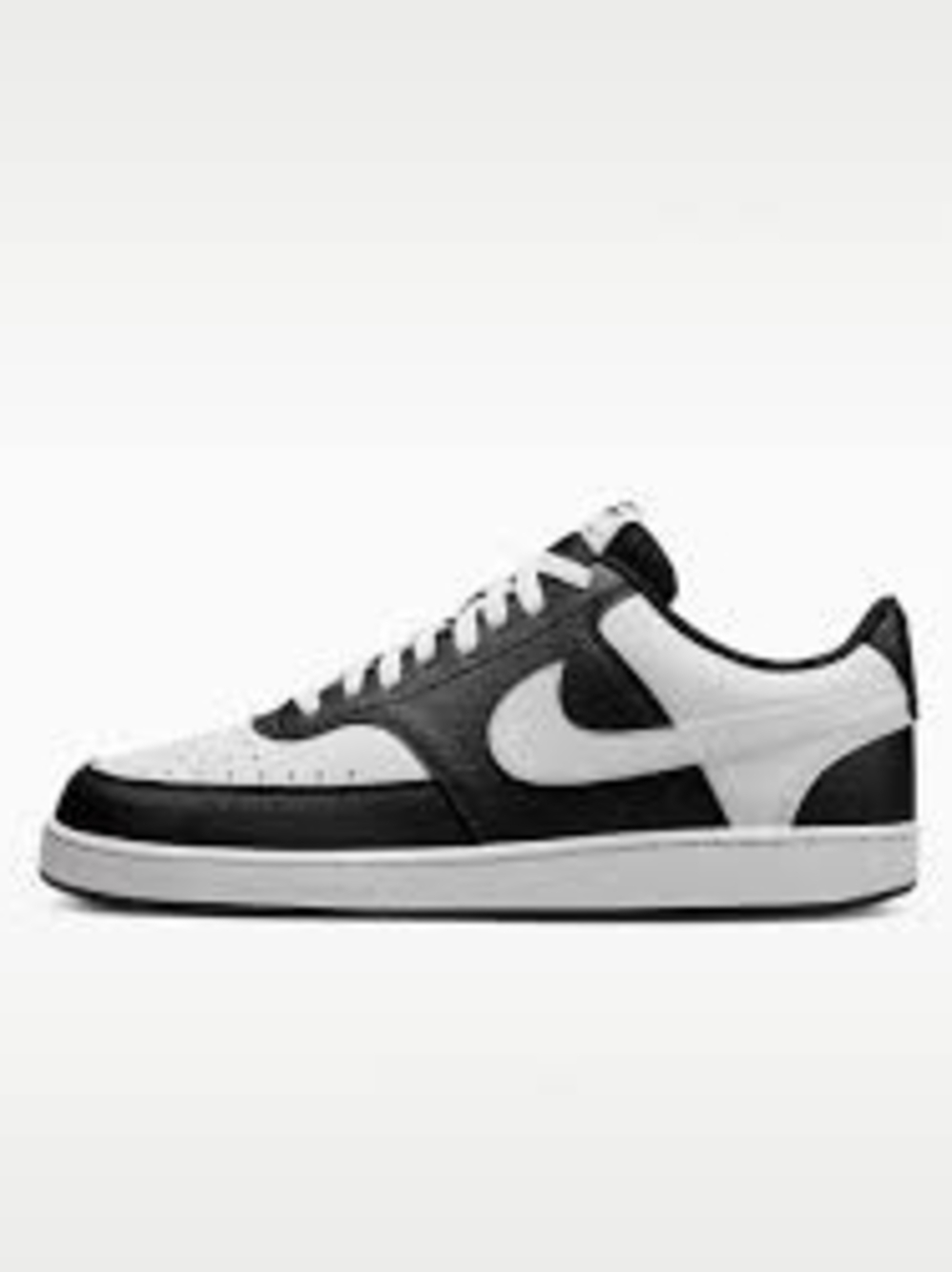 Nike Court Vision Low Sneakers Black & White - Men's Sz 8